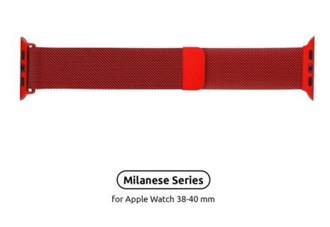 Ремешок Armorstandart Milanese Loop для Apple Watch 38mm/40mm Rose (ARM54389)