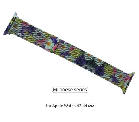 Ремешок Armorstandart Milanese Loop для Apple Watch 42mm/44mm Flower Daisy (ARM52966)