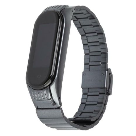 Ремешок Armorstandart Metal Band Link 603 для Xiaomi Mi Band 6/5 Titanium Gray (ARM59069)