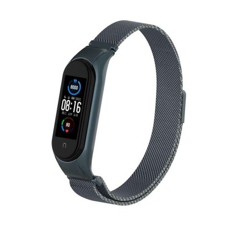 Ремешок Armorstandart Milanese Magnetic Band 503 для Xiaomi Mi Band 6/5 Titanium Grey (ARM57184)