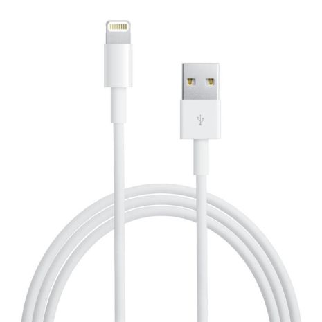 Кабель USB-Lightning, 1м Білий (D05424)