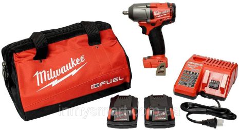 Аккумуляторный гайковерт Milwaukee M18 Fuel 2852-22 (комплект)