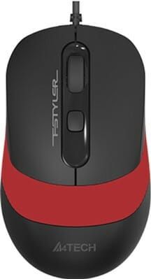 Миша A4Tech FM10S Black/Red USB