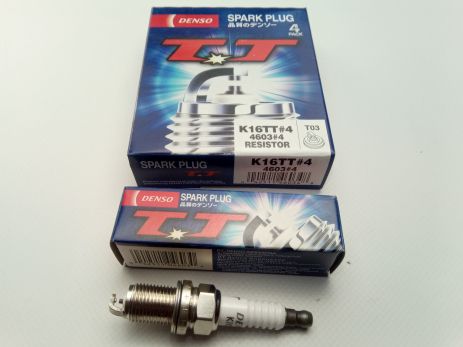 Свеча зажигания DENSO TT K16TT.4/T03 Amulet, Hyundai 4 шт в упак. цена за шт.