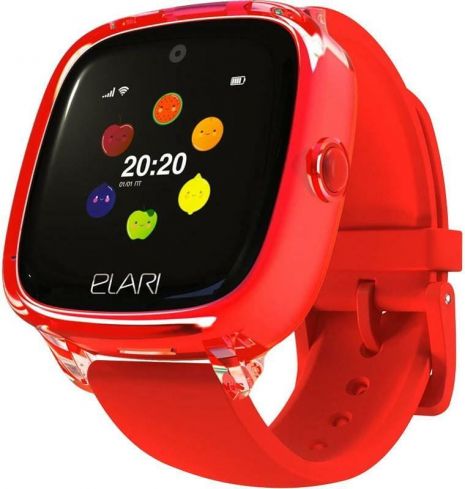 Дитячий смарт-годинник з GPS-трекером Elari KidPhone Fresh Red (KP-F/Red)