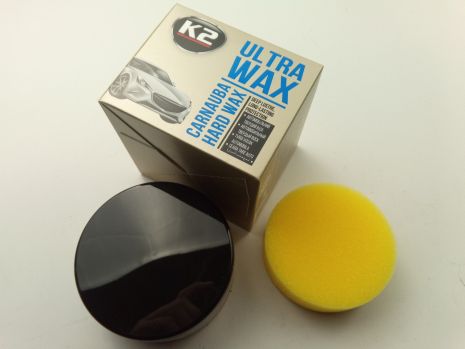 Поліроль для кузова K2 Ultra Wax (K073) твердий віск (250 мл)