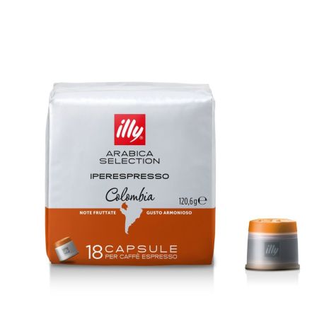 Кофе в капсулах illy IperEspresso Colombia 18 шт., Италия (Илли айпер)