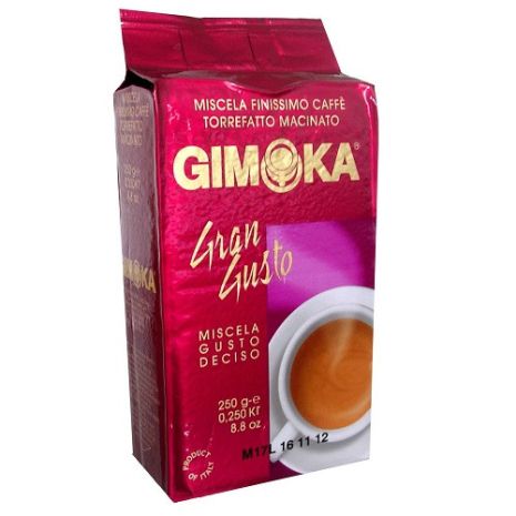 Молотый кофе Gimoka Gran Gusto (Gran Bar) 250 г. Италия (Джимока Гран Густо)