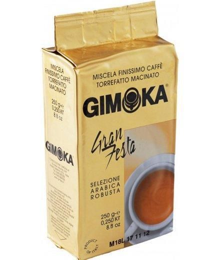 Молотый кофе Gimoka Gran Festa 250 г. Италия (Джимока Гран Феста)