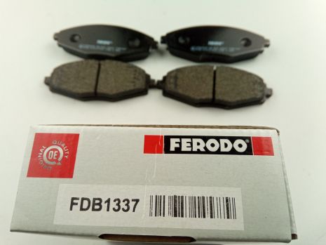 Колодки передние тормозные Lanos 1.5, FERODO (Premier) FDB1337 (96281945)