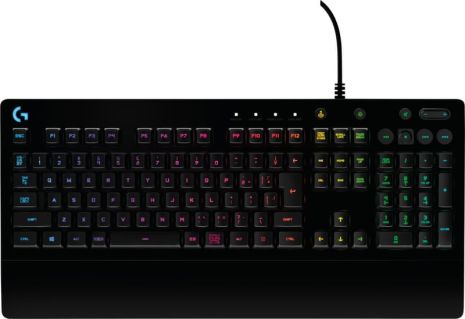 Клавіатура Logitech G213 Prodigy RGB Gaming (920-008092) Black USB