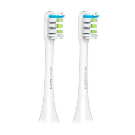 Насадка для зубної електрощітки Soocas General Toothbrush Head for X1/X3/X5 White 2шт (BH01W)