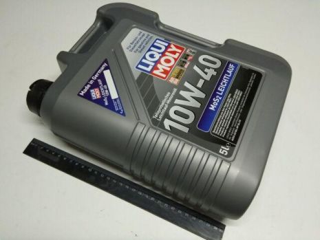 Олія моторна 10W-40 напівсинтетична LIQUI MOLY MoS2 Leichtlauf 5л. (1931)