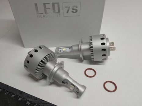 Лампа светодиод H7 40W LED 7S (пара) (000139030)