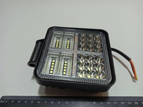 Фара рабочего света LED 114W SQ квадратная 1шт