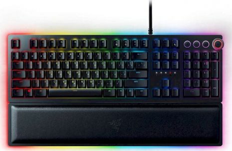 Клавіатура Razer Huntsman Elite Clicky Optical switch RU Black (RZ03-01870700-R3R1) USB