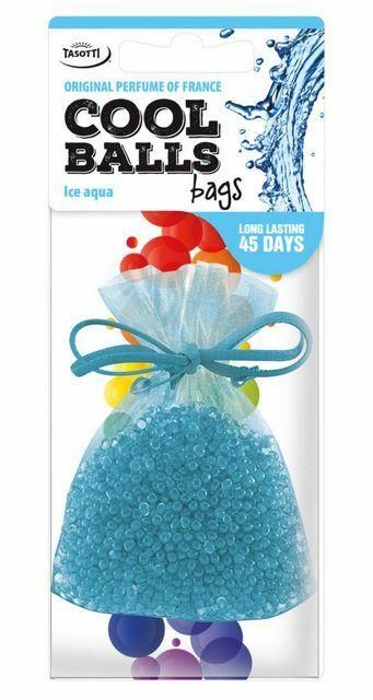 Освежитель воздуха TASOTTI мешочек "Cool Balls Bags" Ice Iqua