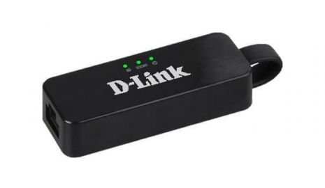 Мережевий адаптер D-Link DUB-2312 USB Type-C до Gigabit Ethernet