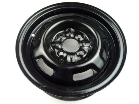 Колісний диск ВАЗ 2108, завод (13Н2х5.0J 4x98 58.6 ET35) чорний (2108-3101015-08) (21080-310101508)