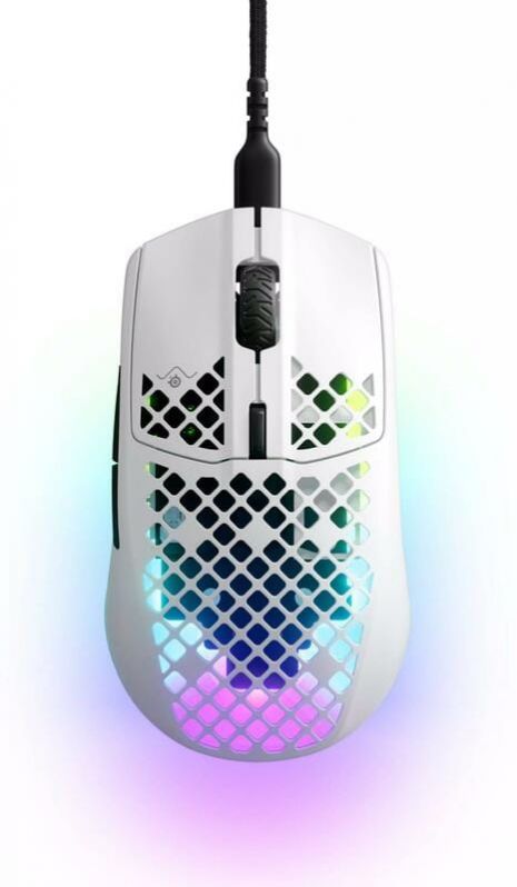 Мишка SteelSeries Aerox 3 (62603) White USB