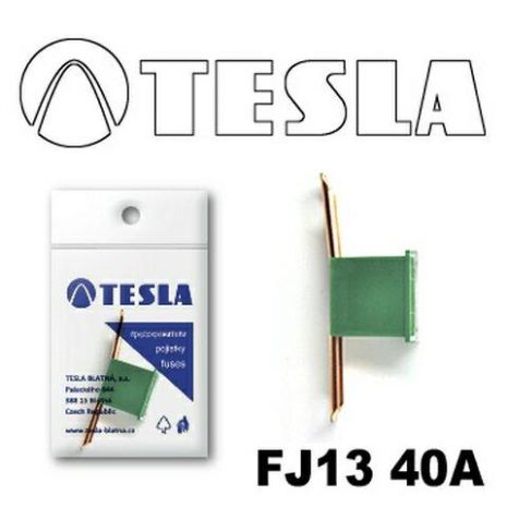 Запобіжник TESLA FJ13 "CARTRIDGE" 40A (TS FJ13 40A)