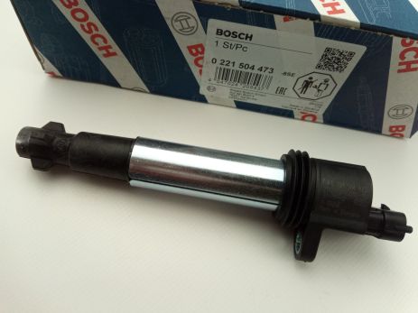 Катушка зажигания ВАЗ 2112/2170, BOSCH (0221504473) на одну свечу (2112-3705010-12)