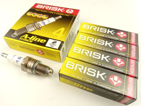 Свічка запалювання BRISK A-Line №02 LR15YCY (ВАЗ 2108), Чехія (2108-3707000) (LR15YCY.4K)