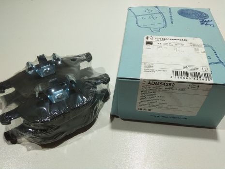 Колодки передние тормозные MAZDA 3, BLUE PRINT (ADM54282) (BPYK-33-23ZA)