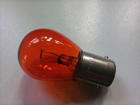 Лампа с цоколем МАЯК 24V PY21W Ultra (82413ORANGE) (10 шт. в уп.) оранжевая цена за 1 шт
