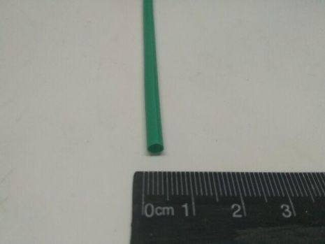 Трубка термонасадкова 1 м*3мм зелена, APRO (ZRG-3G)