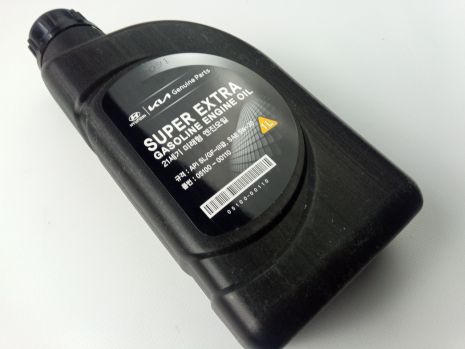 Олія моторна 5W-30 синтетична HYUNDAI Super Extra Gasoline 1л (05100-00110) (0510000110)