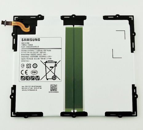 Аккумулятор для Samsung EB-BT585ABE T580 Galaxy Tab A 10.1 Wi-Fi (2016)/ T585, 7300 mAh [Original PRC] 12 мес.
