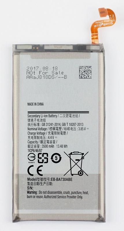 Аккумулятор для Samsung EB-BA730ABE A730 Galaxy A8 Plus (2018) 3500 mAh [Original PRC] 12 мес. гарантии