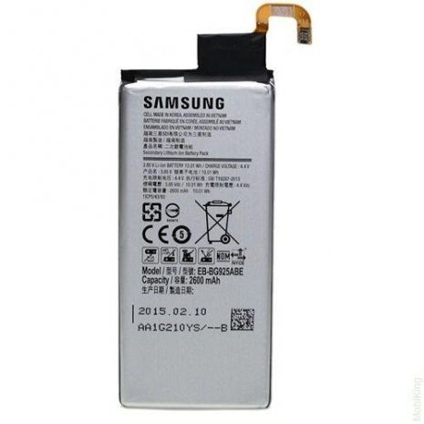 Акумулятор Samsung G925F, Galaxy S6 Edge (BE-BG925ABE) [Original PRC] 12 міс. гарантії