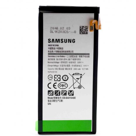 Акумулятор Samsung A810 / EB-BA810ABE [Original] 12 міс. гарантії