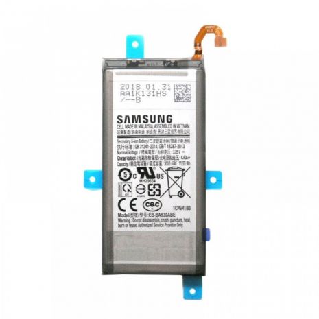 Акумулятор Samsung A530 (A8-2018) EB-BA530ABE 3000 mAh [Original] 12 міс. гарантії