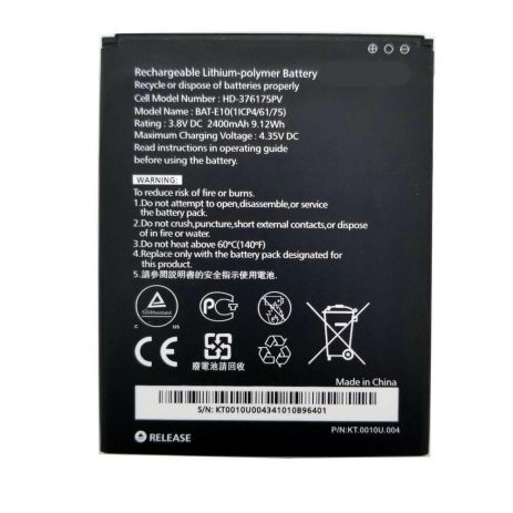 Акумулятор Acer BAT-E10 (Liquid Z530 LTE T02 Z530S) 2420 mAh [Original PRC] 12 міс. гарантії
