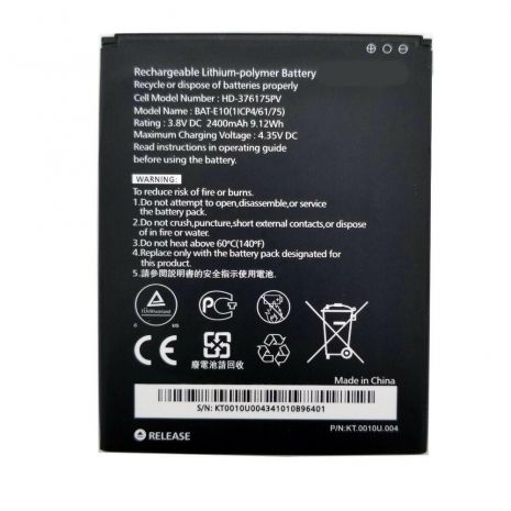 Аккумулятор для Acer BAT-E10 (Liquid Z530 LTE T02 Z530S) 2420 mAh [Original PRC] 12 мес. гарантии