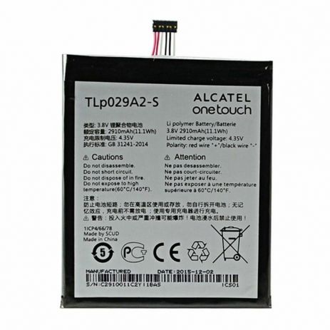 Акумулятор для Alcatel One Touch Idol 3 6045Y/TLP029A2-S [Original PRC] 12 міс. гарантії