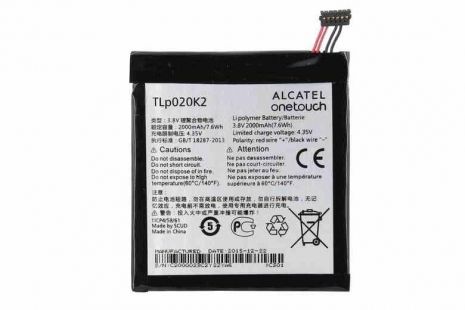 Аккумулятор для Alcatel One Touch Idol 3 6039 / TLp020K2 [Original PRC] 12 мес. гарантии