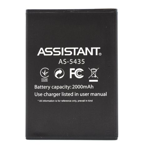 Акумулятор для Assistant AS-5435 [Original PRC] 12 міс. гарантії