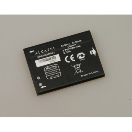 Акумулятори для Alcatel OT813, OT813D (CAB31L0000C2) [Original PRC] 12 міс. гарантії