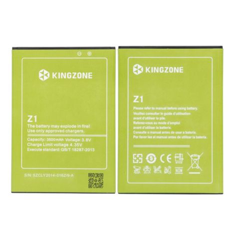 Акумулятор KingZone Z1 (3500 mAh) [Original PRC] 12 міс. гарантії