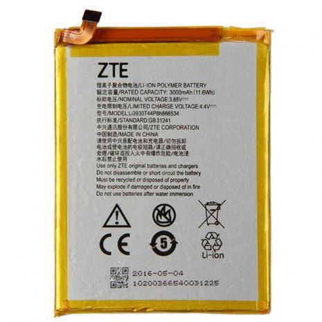 Акумулятор ZTE Li3830T43P6h775556 (Blade V7 MAX, V7MAX, BV0710, BV0710T) 3000 mAh [Original] 12 міс.