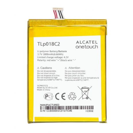 Акумулятор для Alcatel TLP018C2 6033X [Original] 12 міс. гарантії