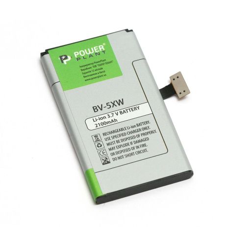 Аккумулятор PowerPlant Nokia Lumia 1020 (BV-5XW) 2100 mAh