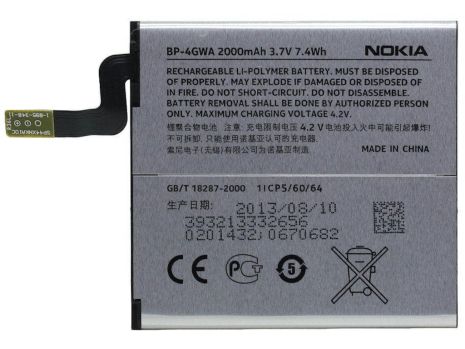 Акумулятор Nokia BP-4GWA / Lumia 720 [Original] 12 міс. гарантії