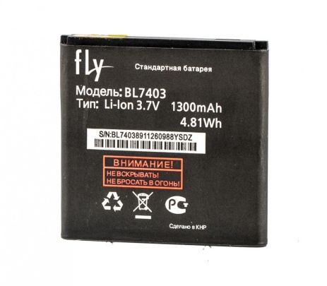 Аккумулятор для Fly BL7403 / IQ431 [Original] 12 мес. гарантии