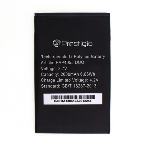 Акумулятор для Prestigio PAP4055 [Original PRC] 12 міс. гарантії 2500 mAh