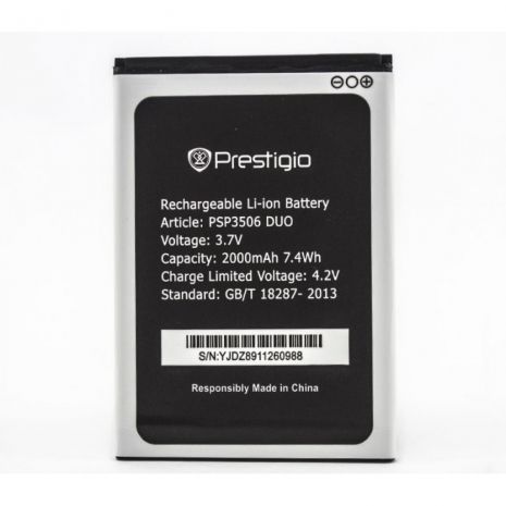 Акумулятор для Prestigio Wize M3/3506/PSP3506/PAP3506 [Original PRC] 12 міс. гарантії